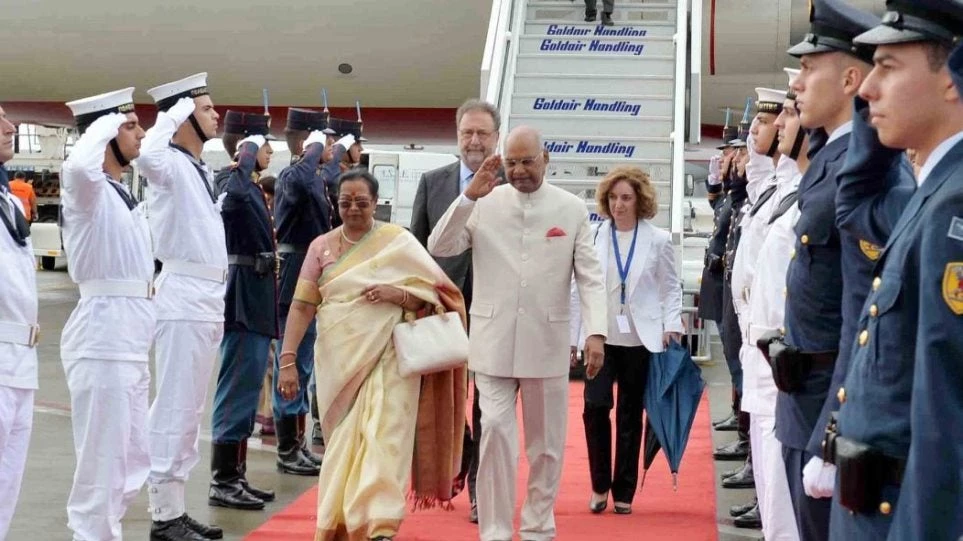 Με Προκόπη Παυλόπουλο και Αλέξη Τσίπρα θα συναντηθεί σήμερα ο Ινδός πρόεδρος